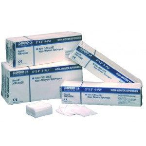 Defend Non-Woven Sponges 4"x4" 200/sleeve