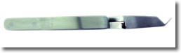 Self-Locking Bracket Tweezer - Angled